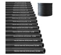 Manguera de 2 Metros para Gasolina, Aceite, Combustible y Diésel - Certificado SAE J30 R6 (Diámetro Interior: 12,7 mm)