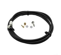 Manguera de aceite de freno de disco hidráulico de 2000 mm compatible con Magura Mt4 Mt4e Mt5, kit de línea de goma de alta presión de 3 capas con accesorios para mantenimiento y reparación de