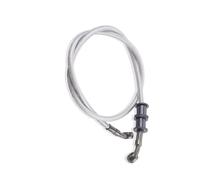 Manguera de Aceite de Freno para Motocicleta, Trenzada, Accesorios para Motocicleta, 100 mm-5000 mm, M10, 90°-90°, línea de Aceite de Embrague hidráulico