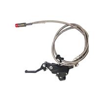 Manguera de aceite de punto for motocicleta, cilindro maestro de palanca de embrague hidráulico, color negro, 1200mm, apto for motor Vertical de 125CC-250CC(Black)