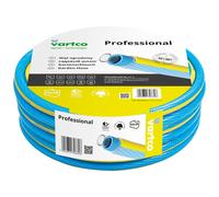 Vartco Manguera de agua profesional de 4 capas, manguera de jardín, antitorsión, flexible, resistente a los rayos UV, 25 bares (1/2" 50 m)