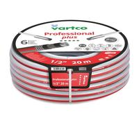 Manguera de agua de 6 capas de jardín antitorsión flexible resistente a los rayos UV 30 Bar 1/2" 20m