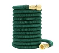 Manguera de agua for jardín, expandible, de alta presión, for lavado de autos, flexible, mágica, herramientas de riego for jardín(Green,1/2''_100FT)