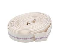 Manguera de agua plana de protección contra incendios de 20 m, tubo de riego plano resistente para tierras agrícolas, jardín y uso de emergencia (2 pulgadas, 20 m)