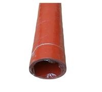 Manguera de agua recta de silicona for refrigerante, 1 metro de longitud, tubo de intercooler de 16 mm de diámetro interior a 100 mm, manguera de silicona, accesorios for coche, color rojo(1 METER_ID-