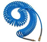 Manguera de aire comprimido en espiral de poliuretano, 15 m, 8 x 12