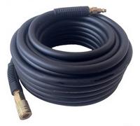 Manguera de aire de 1/4 pulgadas fabricada con PVC con accesorios de cobre para un rendimiento fiable en automatización de talleres y sistemas de aire de la industria alimentaria (negro 6 x 12 15 m)