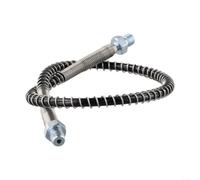 Manguera de aire de alta presión de acero inoxidable, 50 cm, 64 Mpa (1# One | 64 Mpa para impresión, rosca M10 x 1, 50 cm de longitud, protección de muelle, relleno de aire