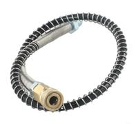 Manguera de aire de alta presión de acero inoxidable, 50 cm, 64 Mpa (2# One | 64 Mpa para impresión, rosca M10 x 1, 50 cm de longitud, protección de muelle, relleno de aire