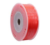 Manguera de aire de PU de tubo neumático de 80 m, manguera de poliuretano, manguera de compresor de aire neumático de alta presión para transferencia de compresor(rojo,12 * 8mm(80m))