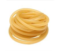Manguera de aire del tubo del tubo de la goma de silicona elástico alto resistente amarillo de 2m m a 17m m 10 metros(Id 8mm X Od 10mm)