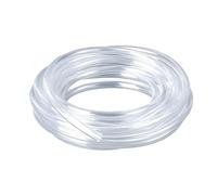 Manguera de aire para acuario, 5 m, estándar de 6 x 8 mm, tubo de bomba de aire para tanque de peces, tubo de burbujas de goma para aireador de estanque, piedra de aire