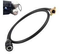 Manguera de aire para camión,Manguera de aire para camión | Manguera de válvula de aire para camión de alta presión | Acoplamiento de camión de goma, acoplamiento rápido, para camiones locos