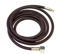 Manguera de aire trenzada de nailon de 6 pies Paasche Airbrush A-1/8-6, color rojo y negro