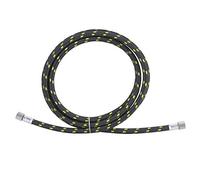 Manguera de aire trenzada para aerógrafo, tubo de compresor de aire trenzado de goma de 1/8x1,8M