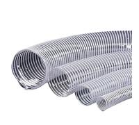 Manguera de alambre acero PVC 30-100MM Succión industrial | Tubo de fuelle de eliminación de polvo transparente for 1-10M(10 Meter,32mm)