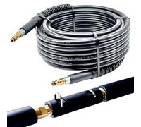 Manguera de alta presión adecuada para limpiadores de alta presión Kärcher K2 K3 K4 K5 K6 K7 Home Garden Serie 2008 con sistema de conexión Click Quick Connect como 2.641-721.0 + adaptador de