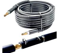 Manguera de alta presión adecuada para limpiadores de alta presión Kärcher K2 K3 K4 K5 K6 K7 Home Garden Serie 2008 con sistema de conexión Click Quick Connect como 2.641-721.0 + adaptador de
