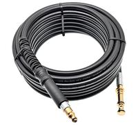 Manguera de alta presión compatible con limpiadores de alta presión Nilfisk Premium 190 P 160.2 - Repuesto para 6528611 - Superflex Modelo para Compact Dynamic Core Excellent Serie (10 metros)