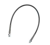 Manguera de alta presión con resorte envuelta en resorte de 50,8 cm de largo, rosca macho M10x1 para rellenar el aire, 300 bar, 4500 psi, bomba de alta presión