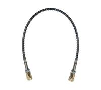 Manguera de alta presión con resorte envuelta en resorte de 50,8 cm de largo, rosca macho M10x1 para rellenar aire, 300 bar, 4500 psi, bomba de aire de alta presión