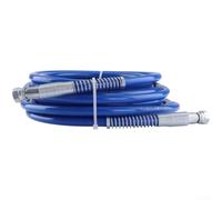 Manguera de alta presión de 10 m compatible con pulverizadores sin aire, construcción de fibra de acero para prueba de fugas de pintura para paredes