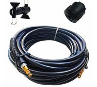 Manguera de alta presión para limpiadoras de alta presión Kärcher K2 a K7 a partir del año 2009 con sistema de clic Quick-Connect como 2.641-721.0 (9m & 2 adaptadores)