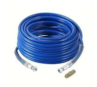 Manguera de alta presión para pulverizador de pintura sin aire, manguera de pulverización de acero de fibra de 10 m, tubo de repuesto a prueba de explosiones para construcción, lavado de automóviles y
