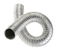 Manguera de Aluminio de 70 mm - Tubo Flexible de Aire de Conducto AL70 mm, 2,5 m de Longitud