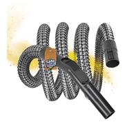 Manguera de aspiración de 3 m compatible con aspiradoras de cenizas Kärcher AD2 AD3 AD4 resistente al calor con trenzado en espiral, alternativa al original 4.440-046.3