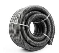 Manguera de aspiración en rollo de 10 m para recolección de polvo, ideal para aspiradoras de varios tipos, colectores de polvo para máquinas de absorción de agua, accesorios y cepillos.