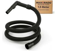 Manguera de aspiradora de 1,5 m apta para Starmix Series: AS, GS, HS, NSG (uClean), NTS, eSwift, eCraft, ISC, iPulse, BATRIX, Quadrix eCraft L 1422 HKR, ISC L-1625, ISC M-1625 Safe, ISC 58 mm