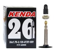 Manguera de bicicleta Kenda 26 pulgadas 47-57/559 SV60 válvula Sclaverand MTB...