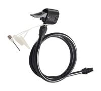 Manguera de bomba de aire portátil, tubo de extensión de goma fuerte, anticongelante, cinturón de inflado, adaptador de boquilla doble, conector universal de tubo de aire de piel con punta de color