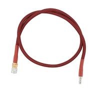 Manguera de botella de llenado de CO2 Manguera de sellado rojo de 8 mm de baja presión para el cilindro de llenado CO2 Construcción de latón duradera de 36 pulgadas de longitud