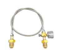 Manguera De Cilindro De Argón De Rosca Externa 5/8 Adaptador De Transferencia De Estación De Recarga De Y Metal Para Herramienta De Aire De Transferencia De De Soldadura