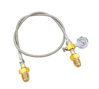 Manguera De Cilindro De Argón De Rosca Externa 5/8 Adaptador De Transferencia De Estación De Recarga De Y Metal Para Herramienta De Aire De Transferencia De De Soldadura