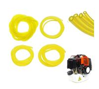 Manguera de Combustible Universal, Manguera de Combustible, Universal Flexible Manguera de Gasolina, Manguera para Recortadora, Desbrozadora, Cortacésped, con 4 Diferentes Tamaños, Amarillo, 1m