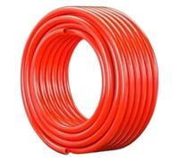 Manguera de compresor aire, manguera 20 m, tubo neumático, mangueras PU for, tubería poliuretano, longitud: metros(Red,6x4mm)
