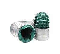 Manguera de conducto de aire expandible resistente, conducto de ventilación flexible ignífugo para ventilación de secadora, extractor de campana extractora, ventilador de baño, repuesto de manguera de