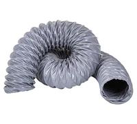 Manguera de conducto de nailon flexible for ventilación de escape: conducto redondo flexible for campana extractora, secadoras de ropa y tiendas de cultivo(8mx600mm)