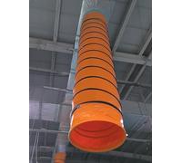 Manguera de conducto de PVC para ventilador de soplador, conducto extralargo para colgar, fácil de instalar, 2 m de longitud, 40 cm de diámetro, manguera de ventilación