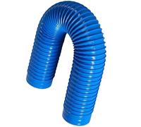 Manguera de conducto de ventilación Flexible de PVC resistente, azul, for eliminación de polvo de escape de maquinaria, diámetro interior de 30-200mm, longitud de 1-3m, 1 unidad(30mm-1M)