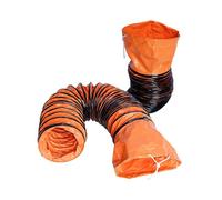 Manguera de conducto flexible de PVC industrial de 32,8 pies: resistente, de gran diámetro for ventilación de fábrica, sitio de construcción, túnel y ventilador de escape de ático(50x1000cm)