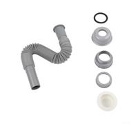 Manguera de conexión expandible para fregadero de cocina con interfaz de 32/45/56 mm, tubo de extensión flexible ABS antiolor para fontanería casera