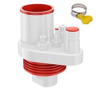 Manguera de desagüe de fregadero | Manguera de fregadero de cocina | Accesorios de alcantarillado para uso comercial y exterior y ducha tanque séptico acceso Camping-Car sótano Sala de Ba