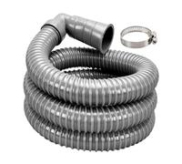 Manguera de Desagüe de,Tubo Plegable de Drenaje | Manguera antifugas para aguas residuales de camper - Para todo tipo: acampar, viajar, aire libre, auto, remolque, marina y otros más