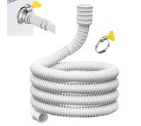 Manguera de desagüe dehumidificador - Manguera de drenaje de aire acondicionado, tubería de drenaje flexible | Manguera de drenaje de aire acondicionado con goma de corte, kit de extensión de la mangu