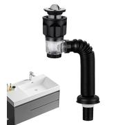 Manguera de desagüe flexible para fregadero - Conector extensible antiolor, reemplazo del kit universal | de drenaje obstruido fácil de instalar, solución hidráulica DIY -da -te p
