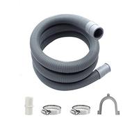 Manguera de Desagüe Flexible para Lavadora y Secadora, Tubo Desague (2m)